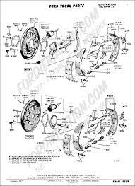 Ford Truck Technical Drawings And Schematics Section B Brake Systems And Related Components