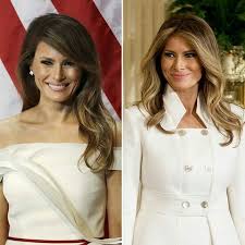Melania Milania Trump Hair Melania Trump Hair Color Hair Makeover