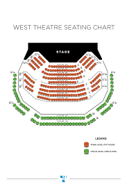 West Theatre Seating Chart Theatresquared