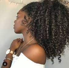 Thick Curly Ponytail Curly Hair Styles Naturally Curly Hair Styles Natural Hair Styles