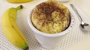 Mug Cake De Banana Listo En 5 Minutos En El Microondas El Postre Mas Rapido De La Historia Pastel De Platano En Taza Recetas De Tazas Tortas Para Microondas