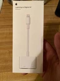 Apple Lightning Digital Av Adapter Lightning To Hdmi Adapter Hdmi Lightning Walmart Com Walmart Com
