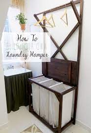 We installed the cabinet and drawer according to ikea instructions. The Project Lady Diy Tutorial For Making Your Own Laundry Sorting Hamper Hanging Rod