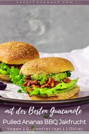 Rezept Fur Veganes Pulled Pork Jackfrucht Mit Ananas Und Hausgemachter Bbq Sauce Zuckerfrei Whole Food Recipes Vegan Burger Recipe Plant Based Diet Recipes