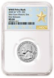 New listing2020 w weir park quarter west point treasure hunt rare v75 privy connecticut. Ngc Special Labels For 2020 W Quarters With Wwii Privy Mark Ngc