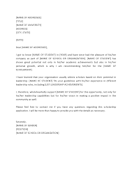 The student's name, grade, test scores, and gpa the name of the scholarship, eligibility criteria, and the website where you can find more information the deadline for your recommendation letter and information on how you submit it 30 Recommendation Letter For Scholarship Samples Templatearchive
