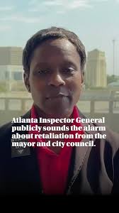 On Tuesday, @atloig posted a video of Inspector General Shannon Manigault  alerting the public that the “mayor and his friends