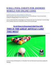 Sign in with your miniclip or facebook account to challenge them to a pool game. Thes Is 8 Ball Pool Apk Unblocked Online Play Game Thes Is For Free Download Website By Ayaan Yousif Issuu