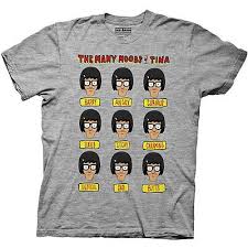 Bobs Burgers Many Moods Of Tina T Shirt 16 99 Picclick