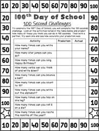 One gregorian calendar year, has 365.2425 days: 100 Second Challenges Worksheets Teaching Resources Tpt