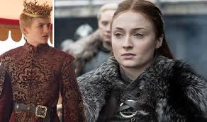 Apr 14, 2014 · yup, joff chokes to death at his own wedding reception, and his demise (or is it murder?) throws the palace into a tizzy that's likely to last the rest of the season and just may take down a few of. Game Of Thrones Sansa Stark Had Joffrey Lannister S Baby In Cut Storyline Tv Radio Showbiz Tv Express Co Uk