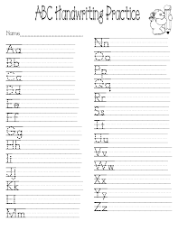 Handwriting Practice Pdf Kindergarten Writing Handwriting