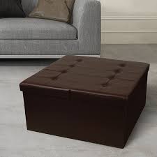 Maybe you would like to learn more about one of these? Buy Otto Ben Coffee Table With Smart Lift Top Tufted Folding Faux Leather Trunk Ottomans Bench Foot Rest 30 Square Chocolate Online In Uk B0797dgtqh