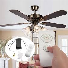 30m Universal Ceiling Fan Light Lamp Remote Controller Kit Timing Wireless Light Remote Control Receiver For Ceiling Fan 110 240v Wish