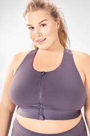 Fabletics Boutique My Looks Fabletics Plus Size Sports Bras Front Zip Sports Bra Sports Bra