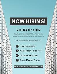 Otherwise, use dear hiring manager. it's a smart strategy to learn the name of your contact person when at all possible. Laneway Now Hiring Flyer