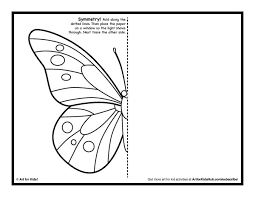 Use my butterfly printable and a mirror to teach kids to recognize symmetry in the environment. Pin On Free Coloring Pages Mazes Or Puzzle Pages