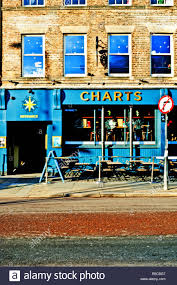 Charts Bar Quayside Newcastle Upon Tyne England Stock