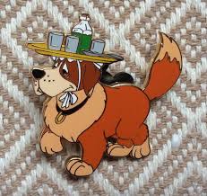 Disney Original Nana Core Pin Peter Pan Rare Nana With Tray Disney Collectables Disney Trading Pins Disneyland Pins