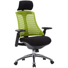 How to adjust your desk chair. Flash Ergonomic Task Chair With Headrest Free Uk Delivery