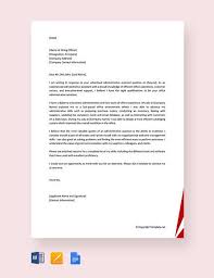 What is a job application letter? 11 Job Application Letters For Administrative Assistant Doc Pdf Free Premium Templates