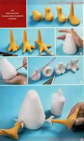Keramik Garten Terrasse Wetterfest Vogel Huhn Gartenstecke Chicken Crafts Polymer Clay Projects Clay Crafts