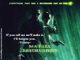 Famous the matrix revolutions movie quotes. Matrix Revolution Quotes Quotesgram