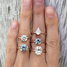 Kristin Coffin Jewelry On Instagram Variations In Grey White Rose This Palette Has Rose Gold Engagement Ring Skull Engagement Ring Twig Engagement Ring