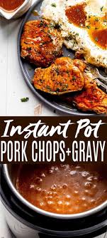 This instant pot pork chops recipe has potatoes and carrots that are infused with the pork flavoring, making the perfect one pot meal. Juicy Delicious Instant Pot Pork Chops Instant Pot Pork Chops Instant Pot Dinner Recipes Instant Pot Pork