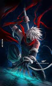 Naruto team 7 digital wallpaper, naruto shippuuden, masashi kishimoto. Hatake Kakashi Fan Art If Anyone Does Have A Cool Anime Related Pic Please Post It In The Comments 9gag