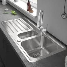 Maybe you would like to learn more about one of these? Hansgrohe S4113 F540 1 5 Bowl Stainless Steel Kitchen Sink 43339800 Stainless Steel Kitchen Sinks From Taps Uk