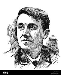 Edison inventor Cut Out Stock Images & Pictures