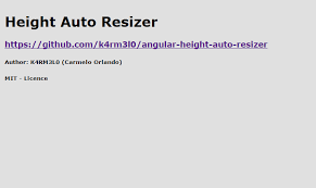 Angular Height Auto Resize Directive Angular Script