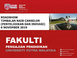 Fakulti pengajian pendidikan (fpp) ditubuhkan pada 15 januari 1975. Fakulti Pengajian Pendidikan Universiti Putra Malaysia Roadshow Ppt Download