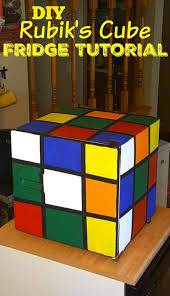 The rubik's cube has recently begun making a comeback. How To Make A Diy Rubik S Cube Fridge Tutorial For Math Geeks