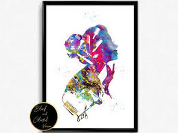 Hair Salon Art Gift For Hairdressershairdresserhair Salon Etsy In 2021 Hair Salon Art Salon Art Art Gift