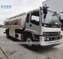 China Carbon Steel ISUZU FTR 15K Liters Fuel Tanker Truck ...