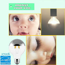 Lot de 2 ampoules semi-chromées à intensité variable 6 W (équivalent 60 W) 