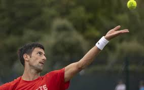 Novak djokovic, shown after beating roger federer in the 2019 wimbledon final, will return to take aim at his 20th grand slam singles title. Wimbledon 2021 Novak Djokovic Tries To Lock In With Much At Stake Tennis News India Tv