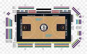 Courtside Seating Map Brooklyn Nets Courtside Map Hd Png