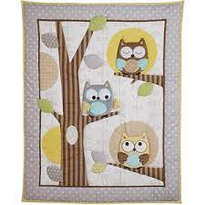 Walmart Child Of Mine By Carter S Treetop Friends Crib Bedding 3 Piece Set Collection Value Bundle Baby Boy Room Decor Crib Bedding Owl Themed Nursery