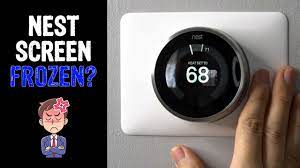 Nest Thermostat Stuck On Home Icon How To Reset It Youtube