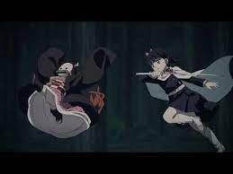 Nezuko Running Away From Kanao For Ten Minutes Kimetsu No Yaiba Demon Slayer Youtube In 2021 Slayer Baby Backdrop Anime Demon
