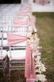 Chair decor options include more than sashes, here are some other decor ideas if you are looking for something unique. 53 Best Unique Chair Sash Ideas Wedding Chairs Chair Decorations Chair Sash