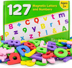 This course is to help people interested in using magnets to help kids start learning to read in a little different way. Amazon Com Magnetic Letters And Numbers For Toddlers Premium Set Of 127 Alphabet Magnets Extra Large Toys Games