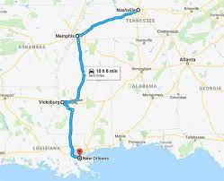 Memphis, tn — chattanooga, tn. Usa Road Trip Nashville Memphis New Orleans