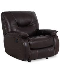 Dante Leather Power Recliner Chairs Recliners Furniture Macy S Power Recliner Chair Glider Recliner Chair Recliner