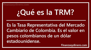 Consulta a cuánto está el precio del dolar en colombia y en cuánto se puede comprar. Que Es La Trm Finanzas Y Dinero