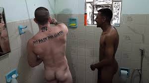 Samm Fitness bareback cumshot - intense action