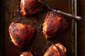 Sheet Pan Chicken Thighs With Magic Spice Blend Recipe On Food52 A Recipe On Food52 In 2020 Pan Chicken Thighs Food 52 Pan Chicken